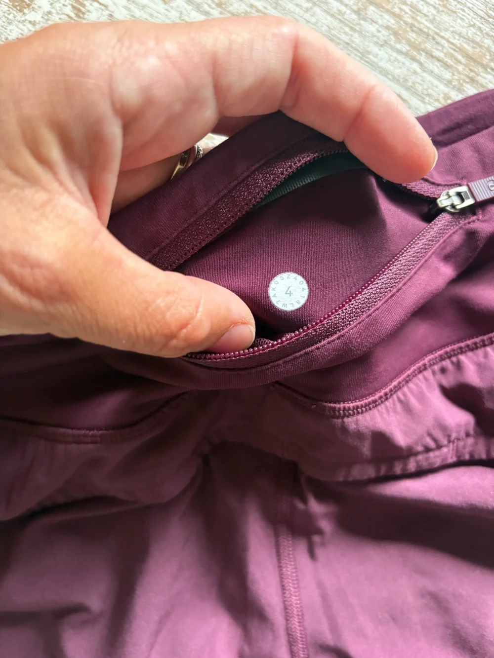 lululemon athletica Plum Run Times  Shorts